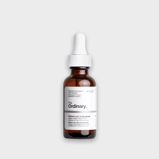 The Ordinary Retinol 0.5% in Squalane 30ml. ذا اوردناري ريتينول 0.5% في سكوالان 30 مل - Princess Cosmetics Qatar