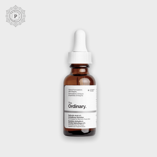 The Ordinary Salicylic Acid 2% Anhydrous Solution 30ml. ذا اوردناري حمض الساليسيليك 2% محلول لا مائي 30 مل - Princess Cosmetics Qatar