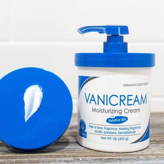 Vanicream Moisturizing Cream 453g. كريم مرطب فانيكريم 453 جرام - Princess Cosmetics Qatar